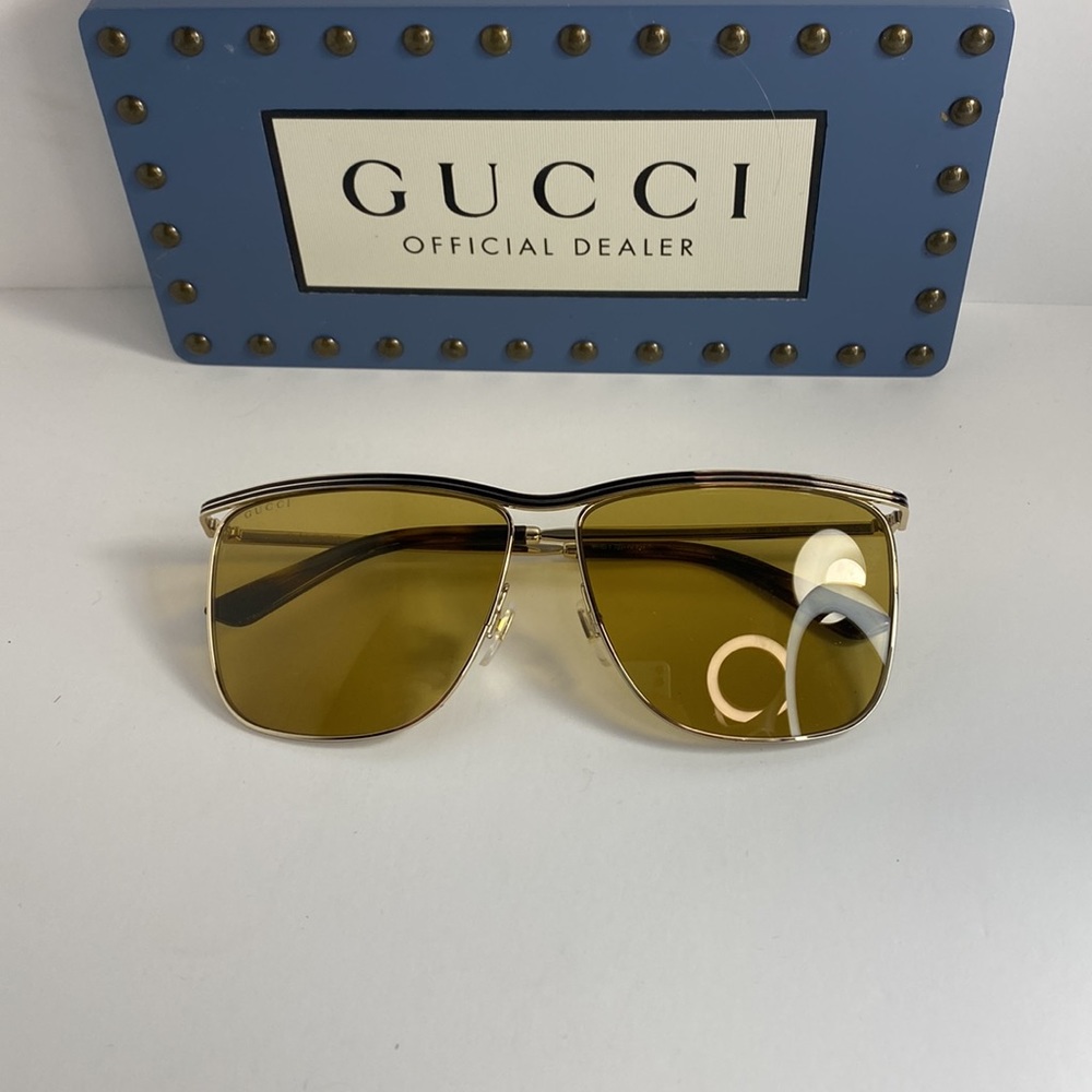 New - GUCCI New Authentic Oversized Sunglasses GG0821S-30009535003 - Picture 9 of 13